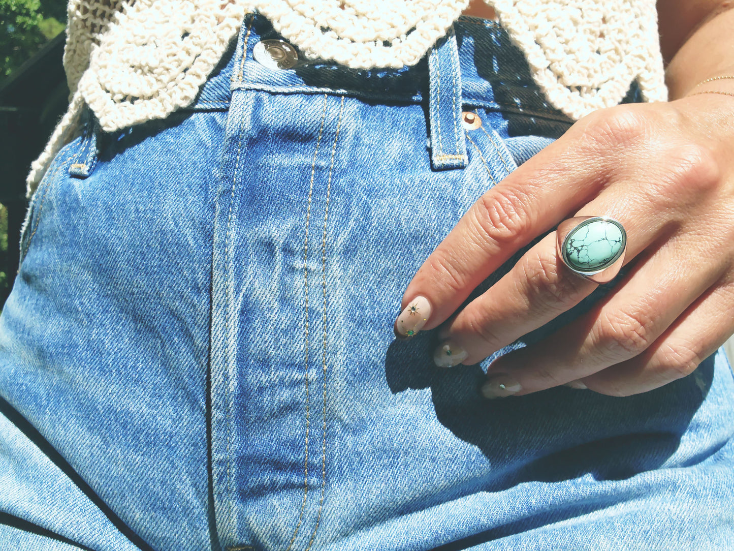Turquoise Signet Ring