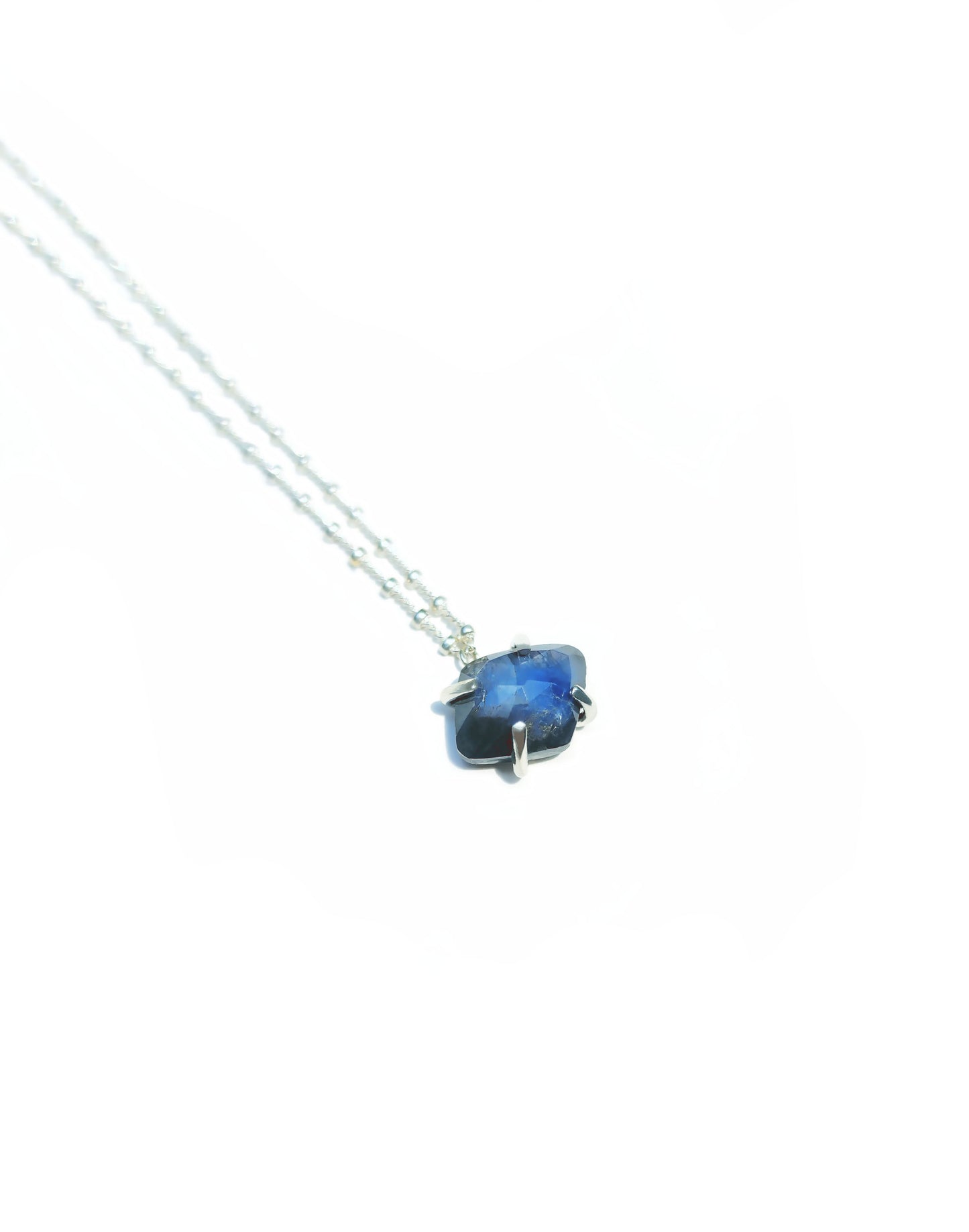 Kite Shaped Star Sapphire Necklace