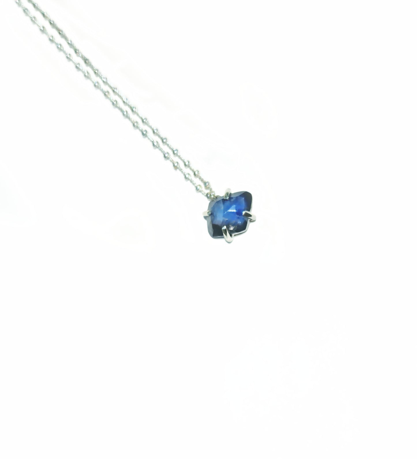 Kite Shaped Star Sapphire Necklace